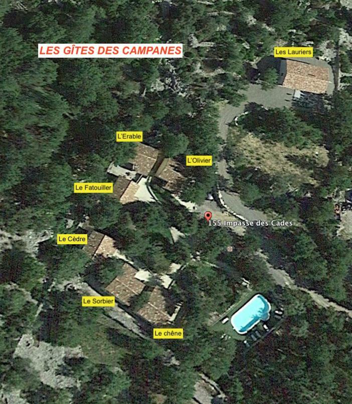 Gites Des Campanes Saint Alban Auriolles 外观 照片
